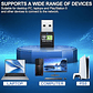 Adaptador Receptor Antena Wifi Ac Doble Banda Dual 2.4y5ghz  - Miniatura 4