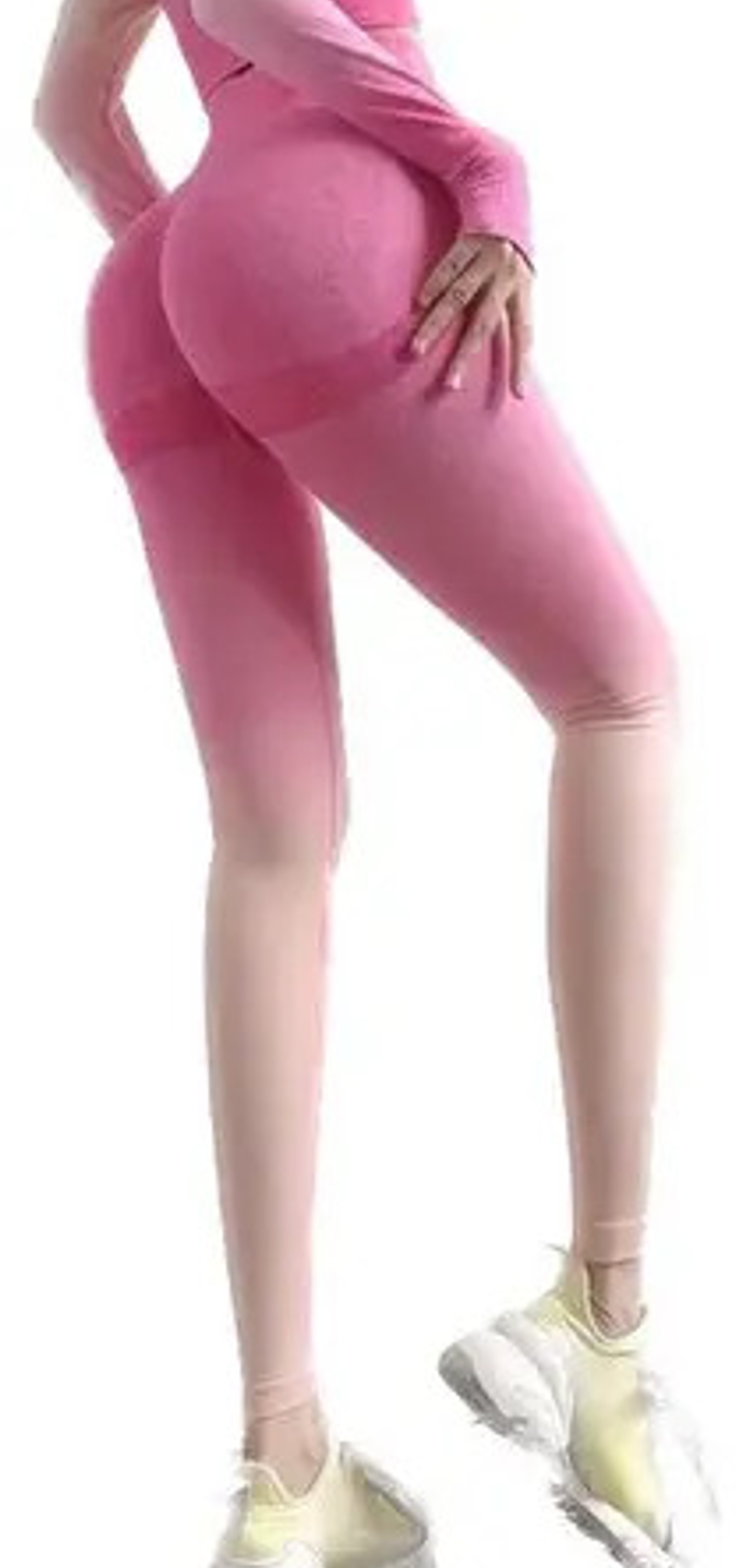 Pack 3 Calzas Leggings Cintura Alta Push Up Colores Surtido 11