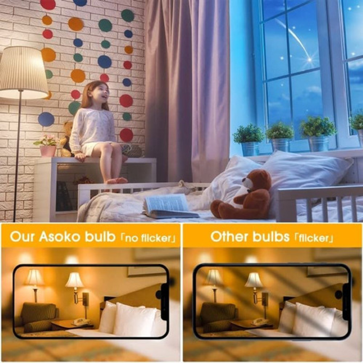 Ampolleta Led Vintage Filamento 6w E27 Luz Cálida 2700k 7