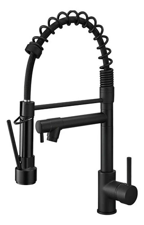 Grifo Mezclador Cocina Monomando Fregadero Llave Giro De 360