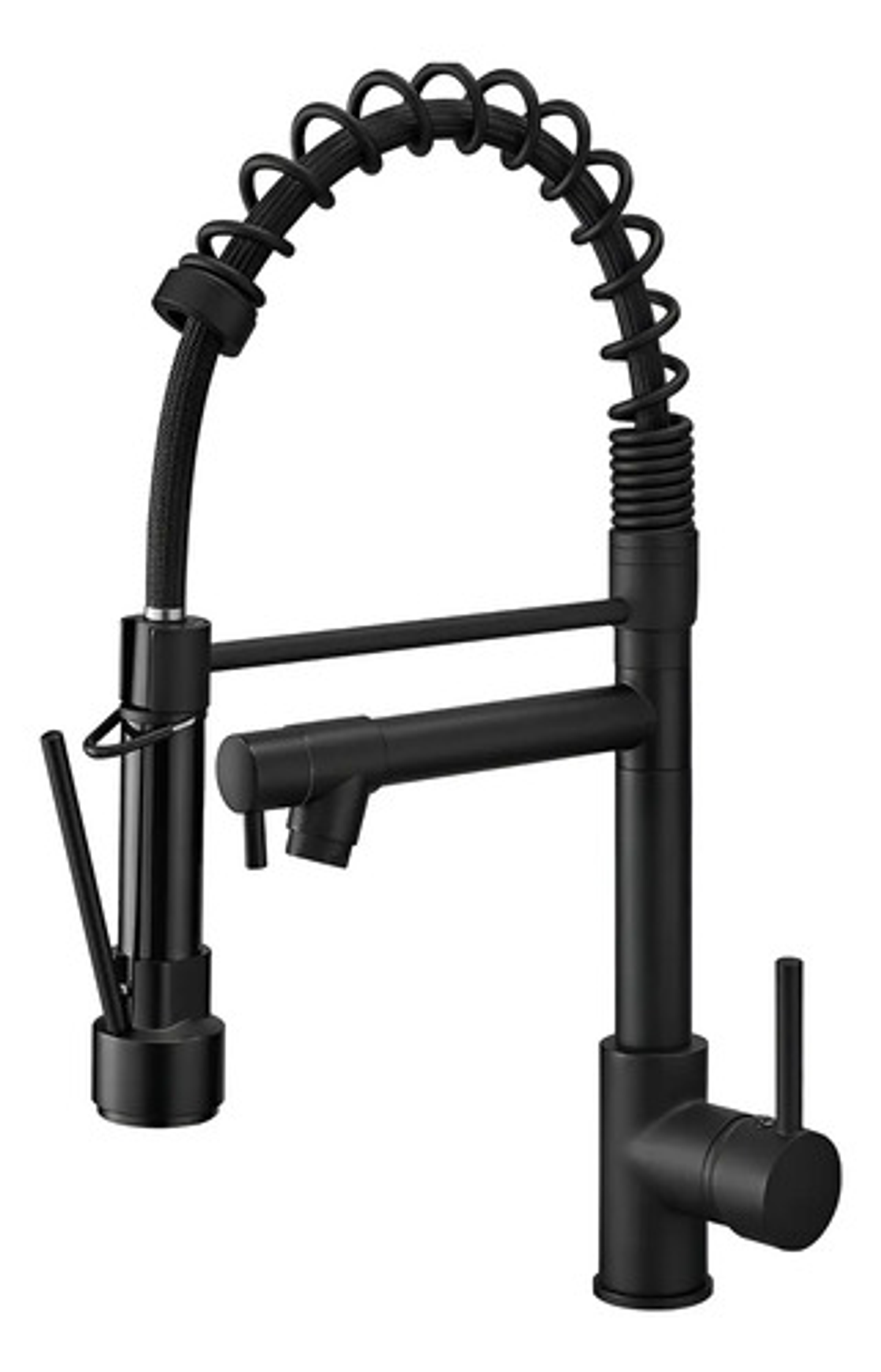 Grifo Mezclador Cocina Monomando Fregadero Llave Giro De 360 1