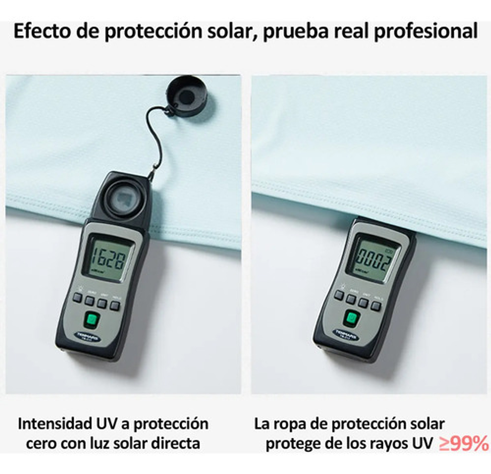 Polera Secado Rápido Upf 50 + Protección Solar  11