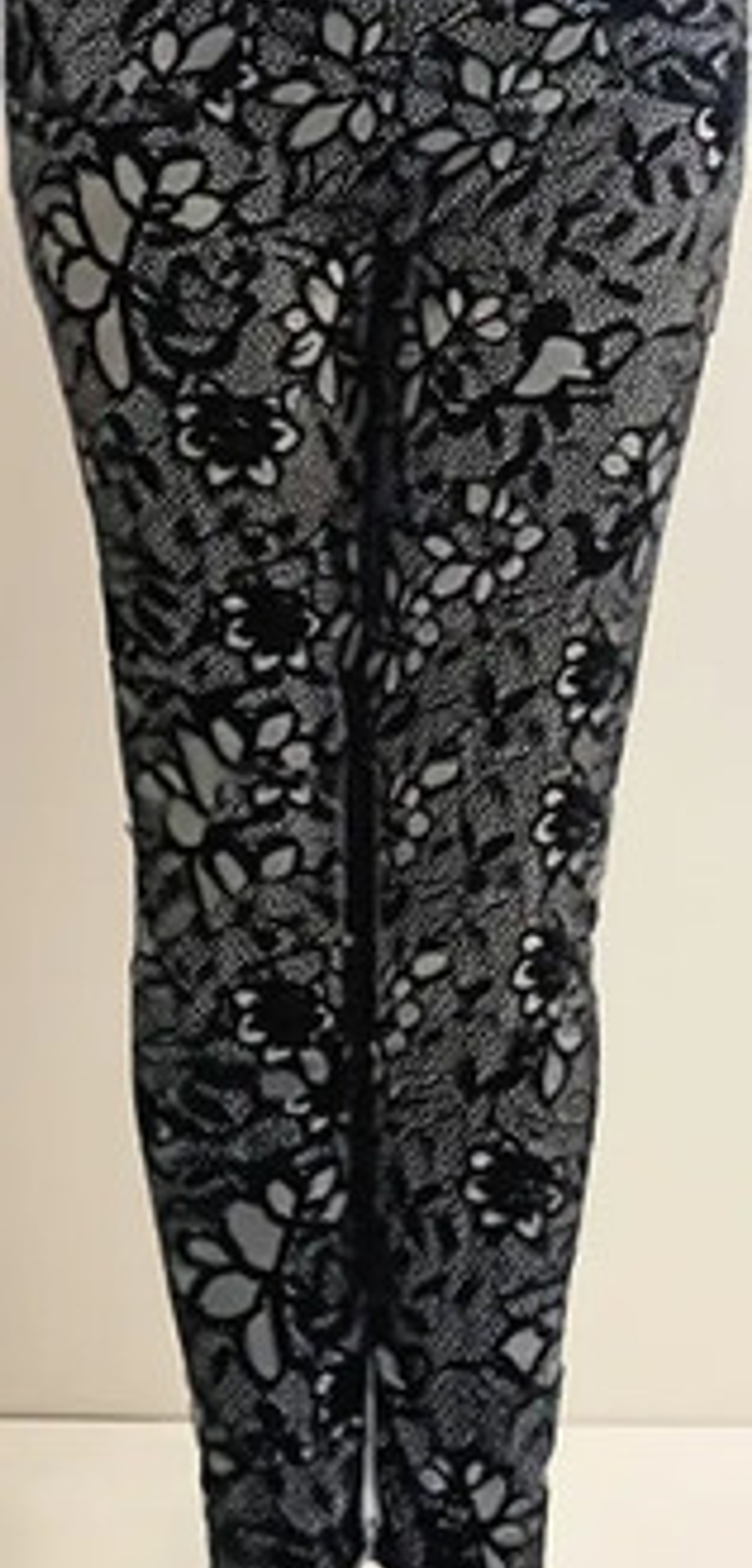 Pack 3 Calzas Chiporro Con Diseño Mujer Gruesas Con Bosillos 1