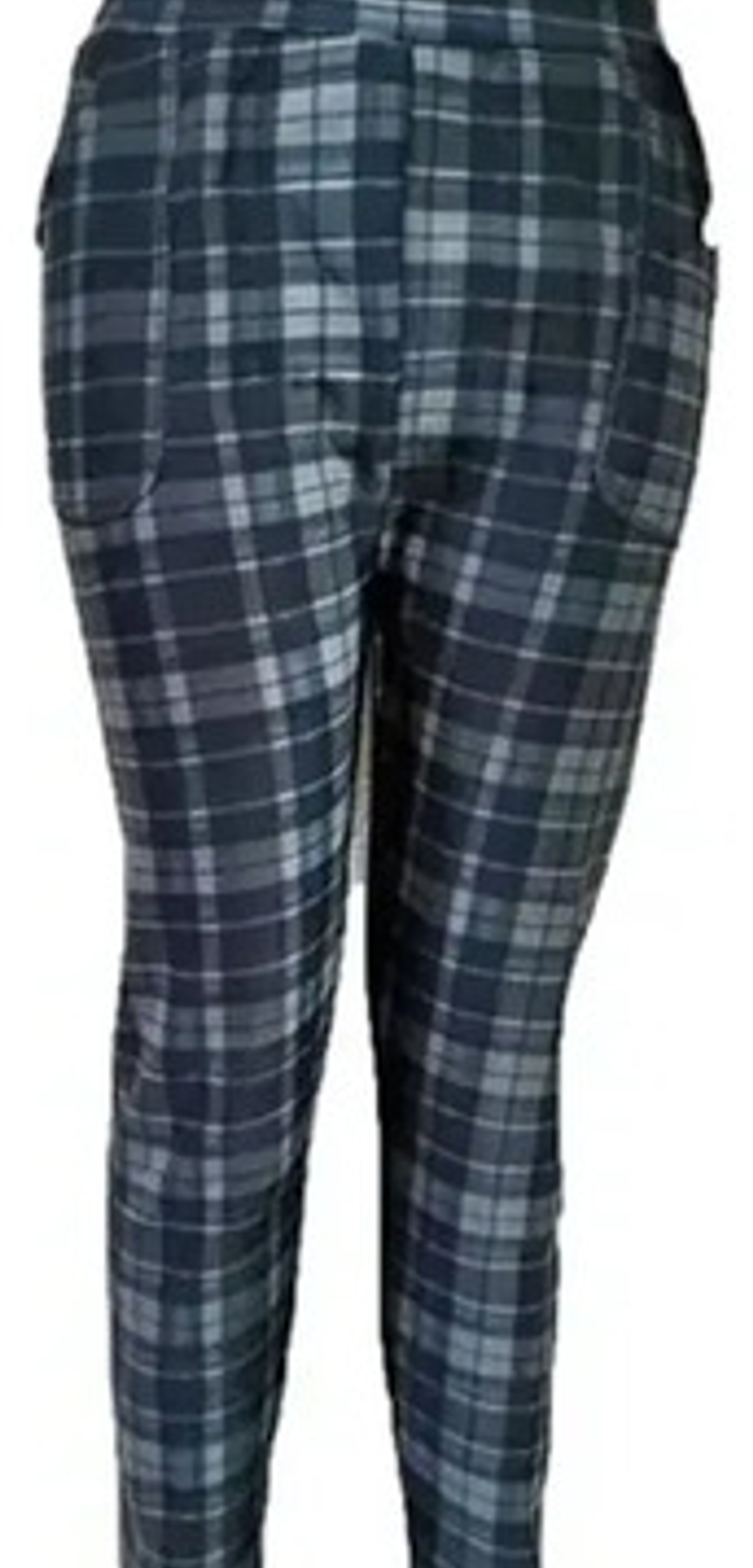 Pack 3 Calzas Chiporro Con Diseño Mujer Gruesas Con Bosillos 3