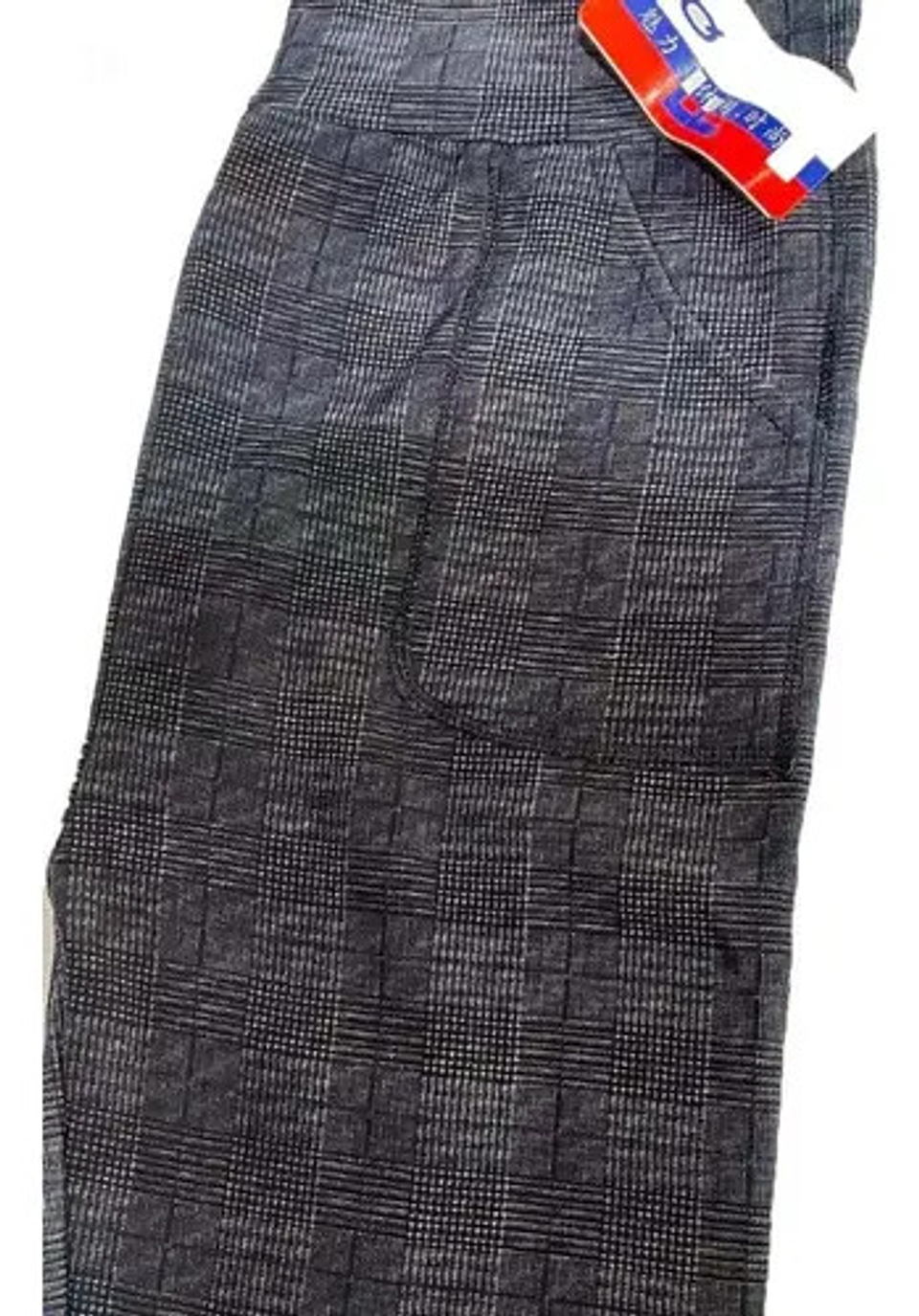 Pack 3 Calzas Chiporro Con Diseño Mujer Gruesas Con Bosillos 5