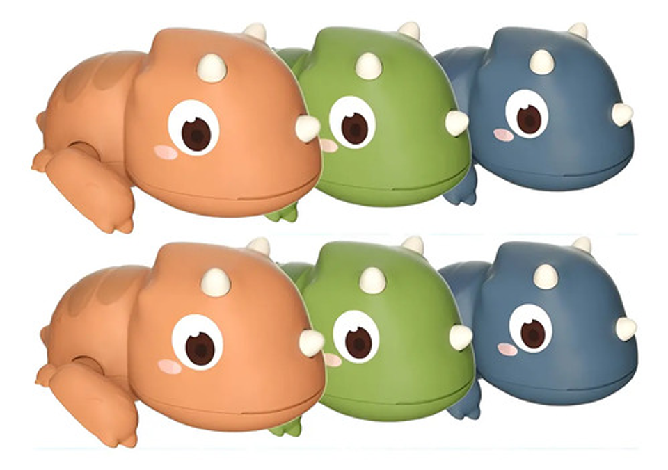 Juguetes De Baño Para Bebés Y Niños El Agua 6 Pack  1