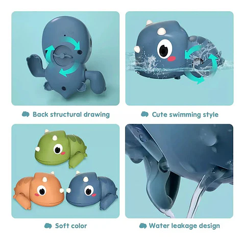 Juguetes De Baño Para Bebés Y Niños El Agua 6 Pack 