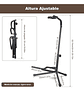 Soporte Atril Guitarra Y Bajo Plegable Negro - Miniatura 5