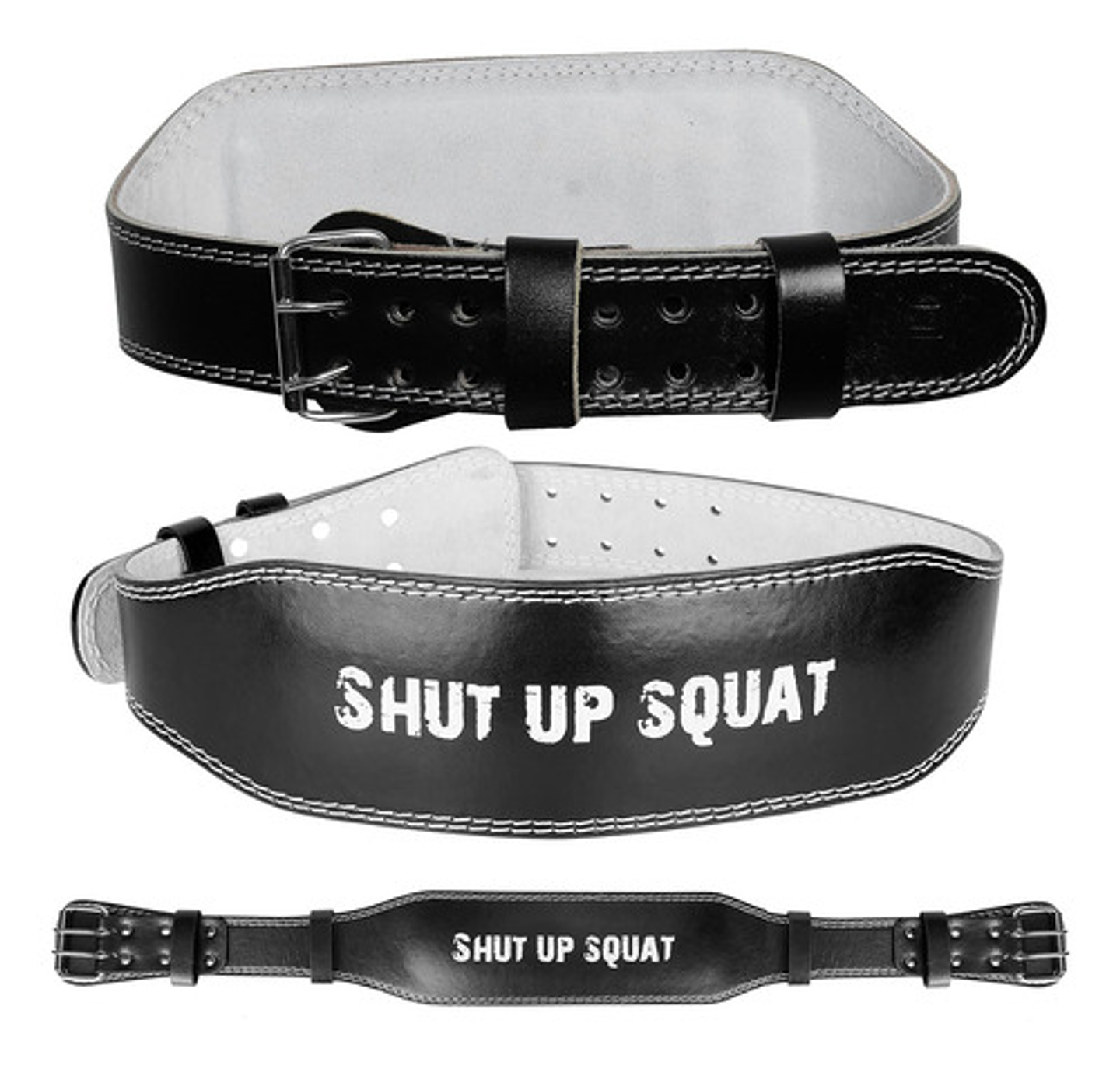 Cinturon Faja Cuero Pesas Crossfit Gym Fit Acojinada Premium 22