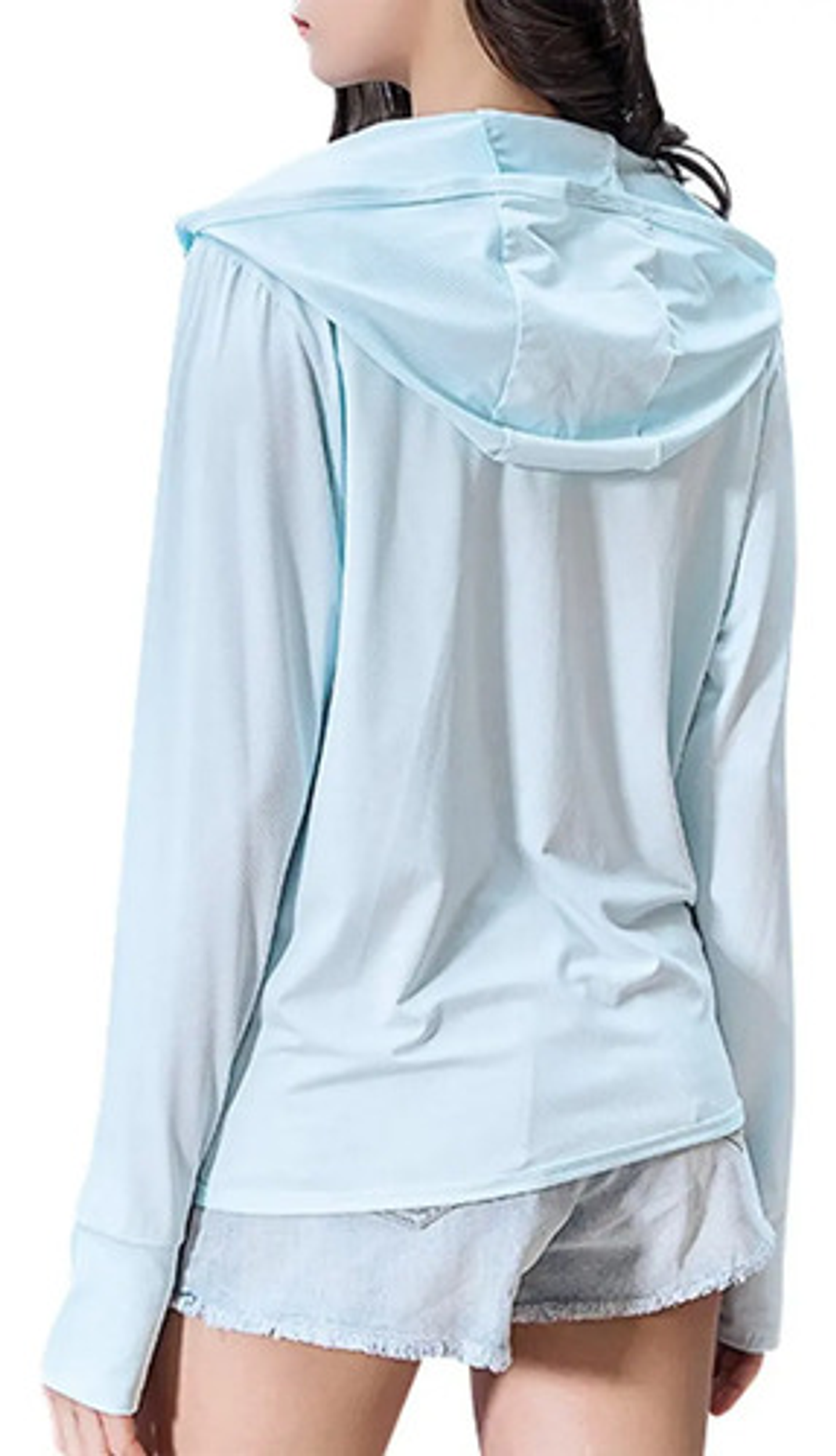 Sudadera Con Cremallera Upf50 Protección Solar Uv Para Mujer 9