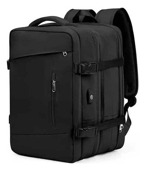 Mochila Viaje Impermeable Antirrobo Con Puerto Usb Notebook