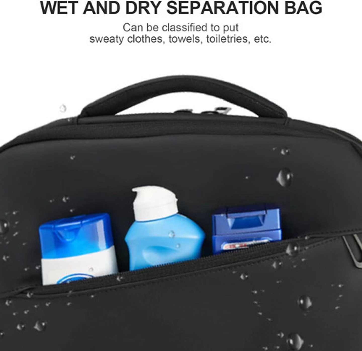 Mochila Viaje Impermeable Antirrobo Con Puerto Usb Notebook 6