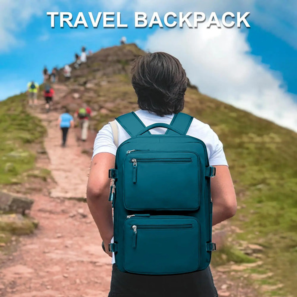 Mochila Viaje Impermeable Antirrobo Con Puerto Usb Notebook 31