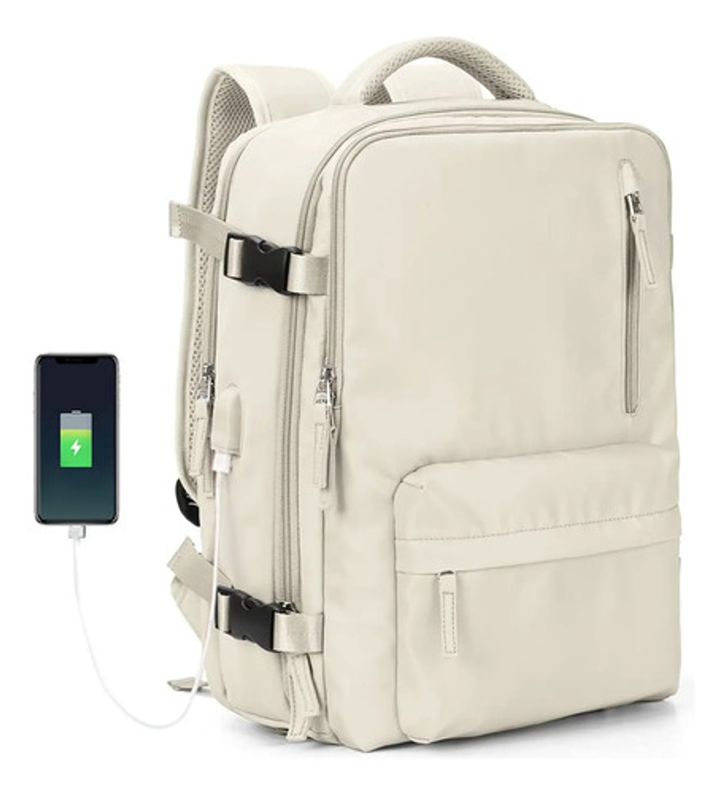 Mochila Viaje Impermeable Antirrobo Con Puerto Usb Notebook 56