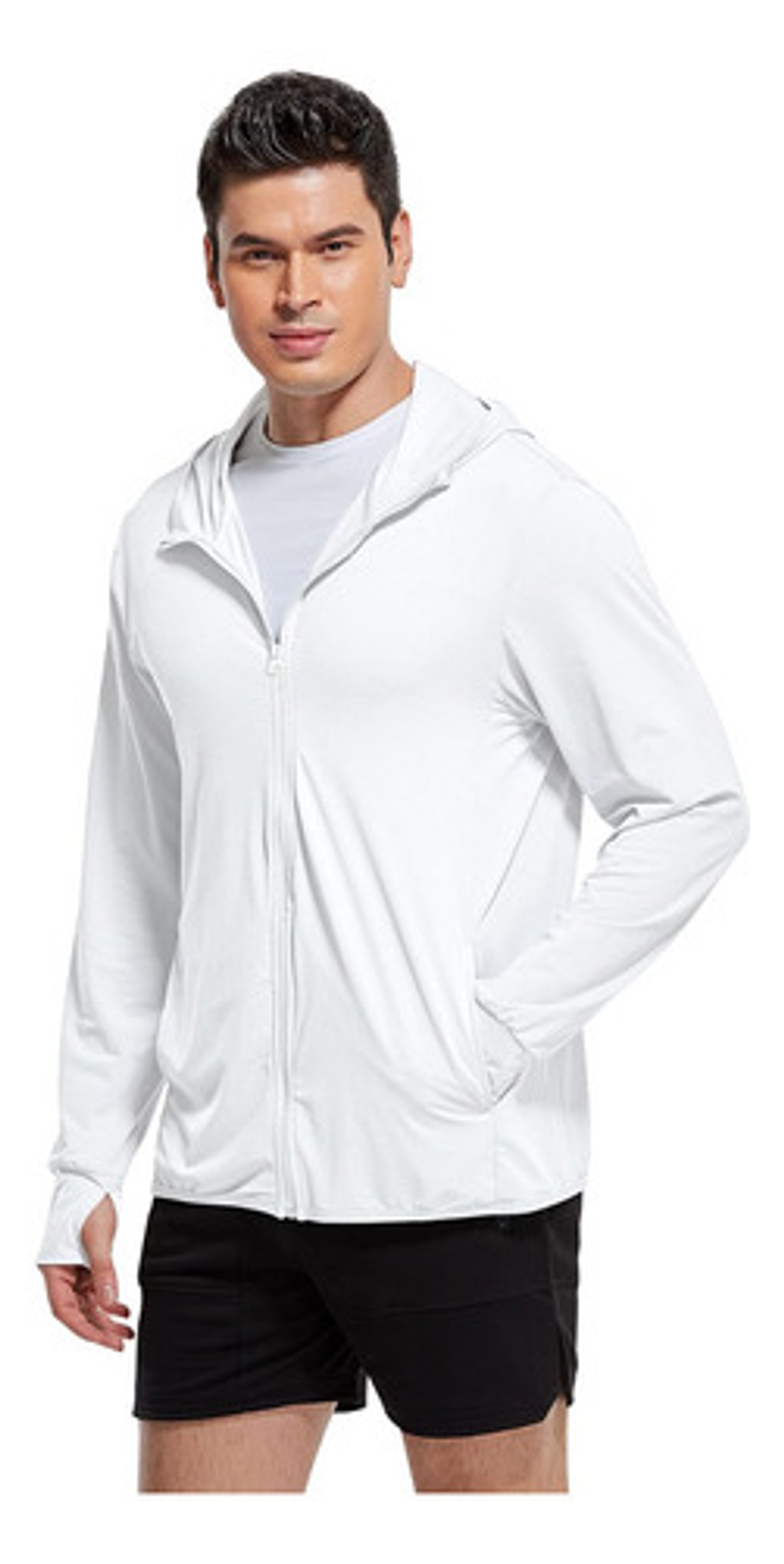 Sudadera Con Cremallera Upf 50 Protección Solar Uv Hombre 5