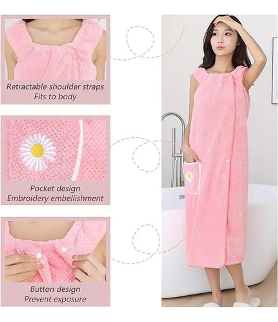 Pack 3 Toalla De Baño Con Diseño De Lazotoalla De Baño Mujer 3