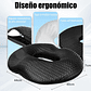 Cojín Ortopédico De Asiento Lumbar Antideslizante Oficina - Miniatura 10