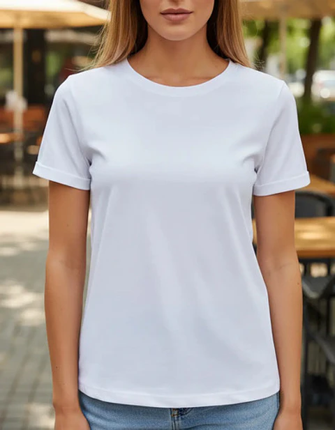 Pack 6 Camiseta Bambú  De Manga Corta Para Mujer