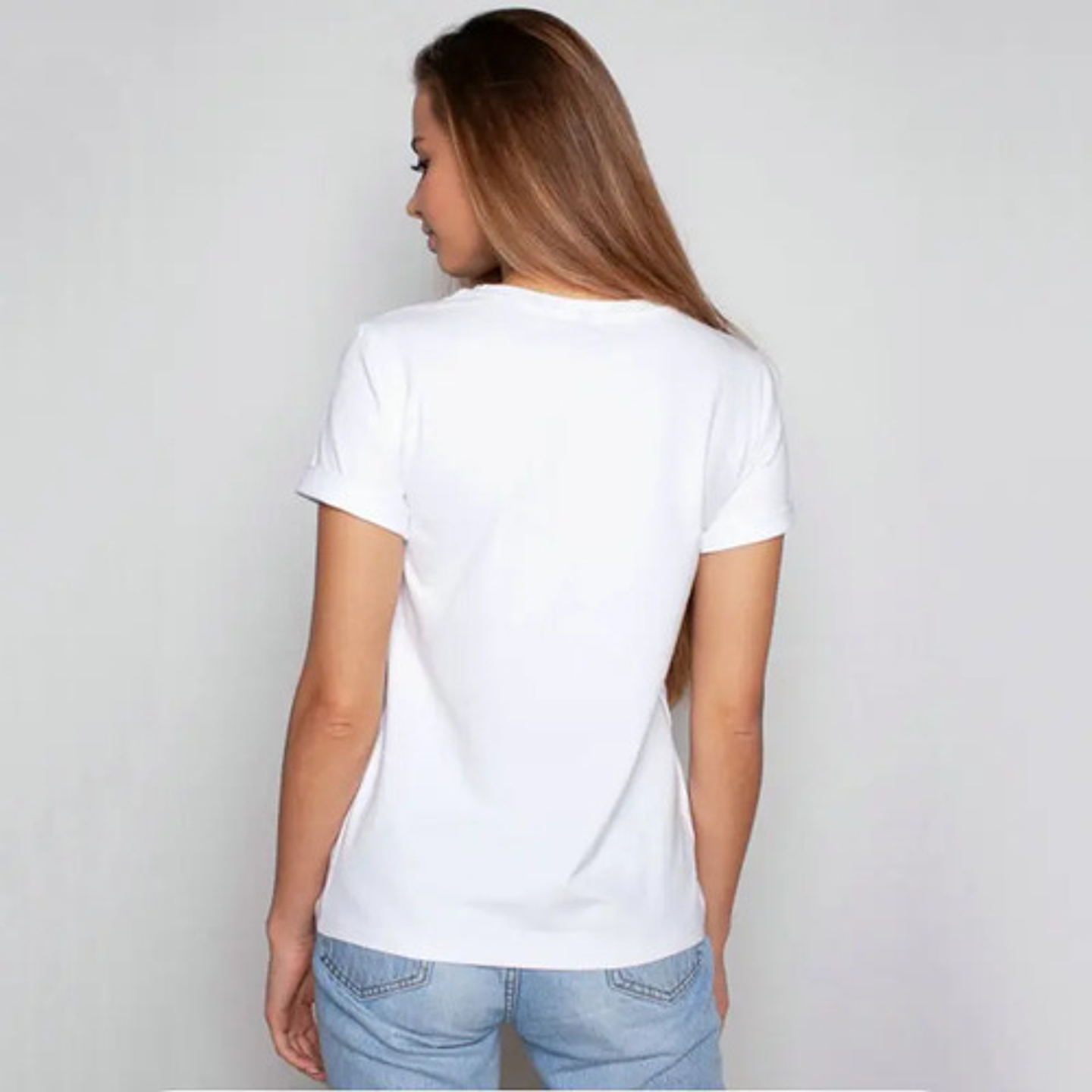 Pack 6 Camiseta Bambú  De Manga Corta Para Mujer 2