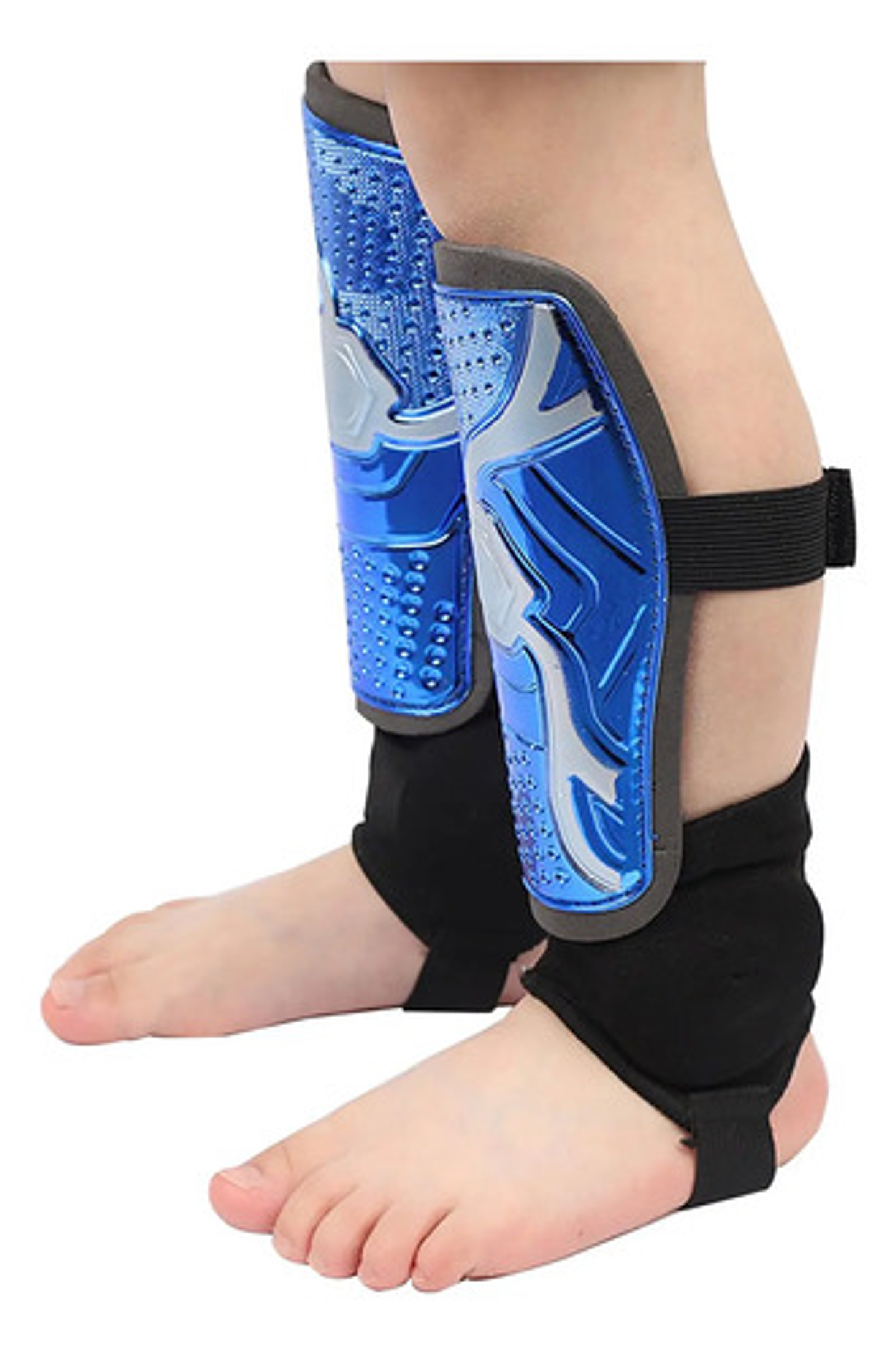 Espinilleras De Fútbol Con Tobillo Protectora Adulto Y Niños 4