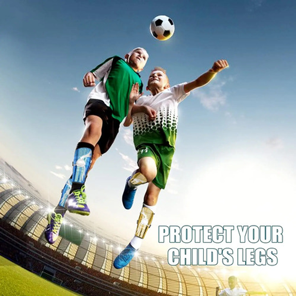 Espinilleras De Fútbol Con Tobillo Protectora Adulto Y Niños 15