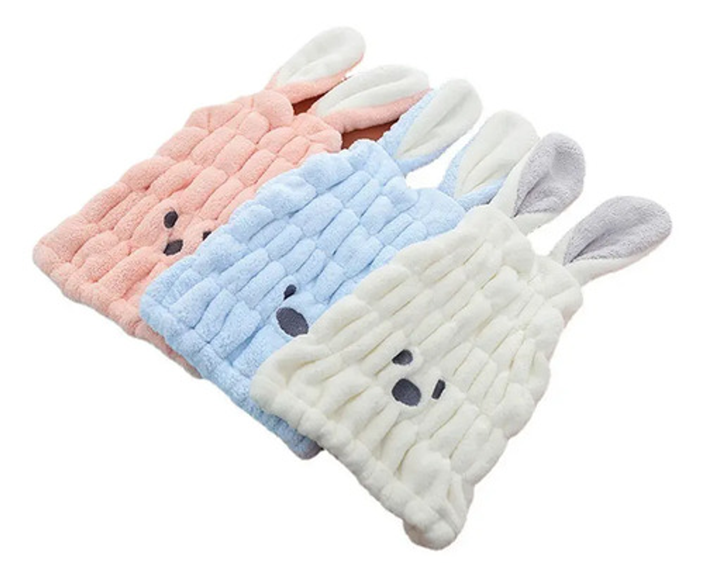 Pack 3 Toallas De Baño De Pelo Secado Para Niños Y Mujeres 4