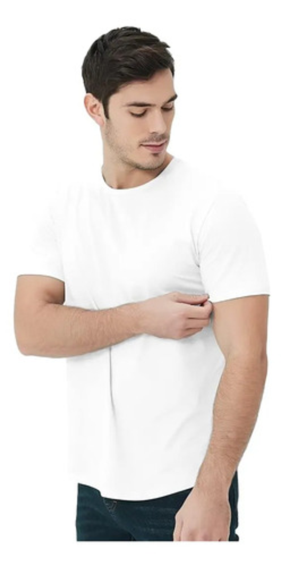 Pack 6 Camiseta Manga Corta Para Hombre Algodón Polera 17