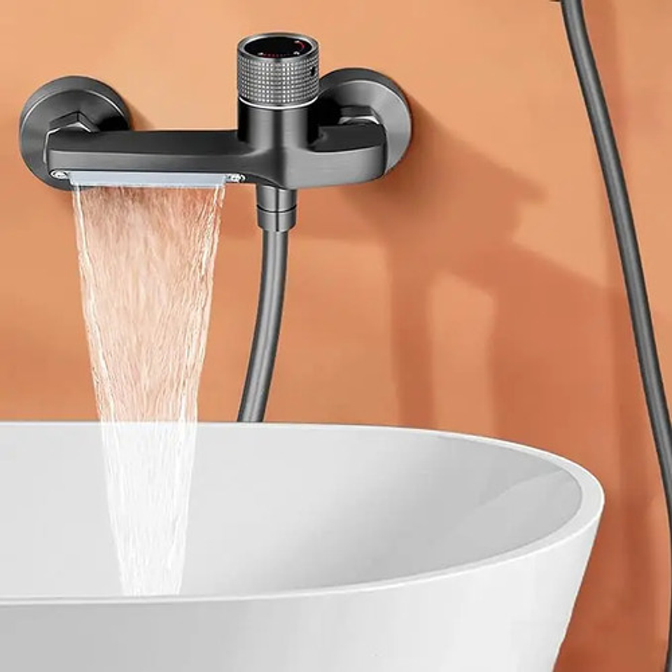 Monomando Llave Grifo Para Tina Ducha  2