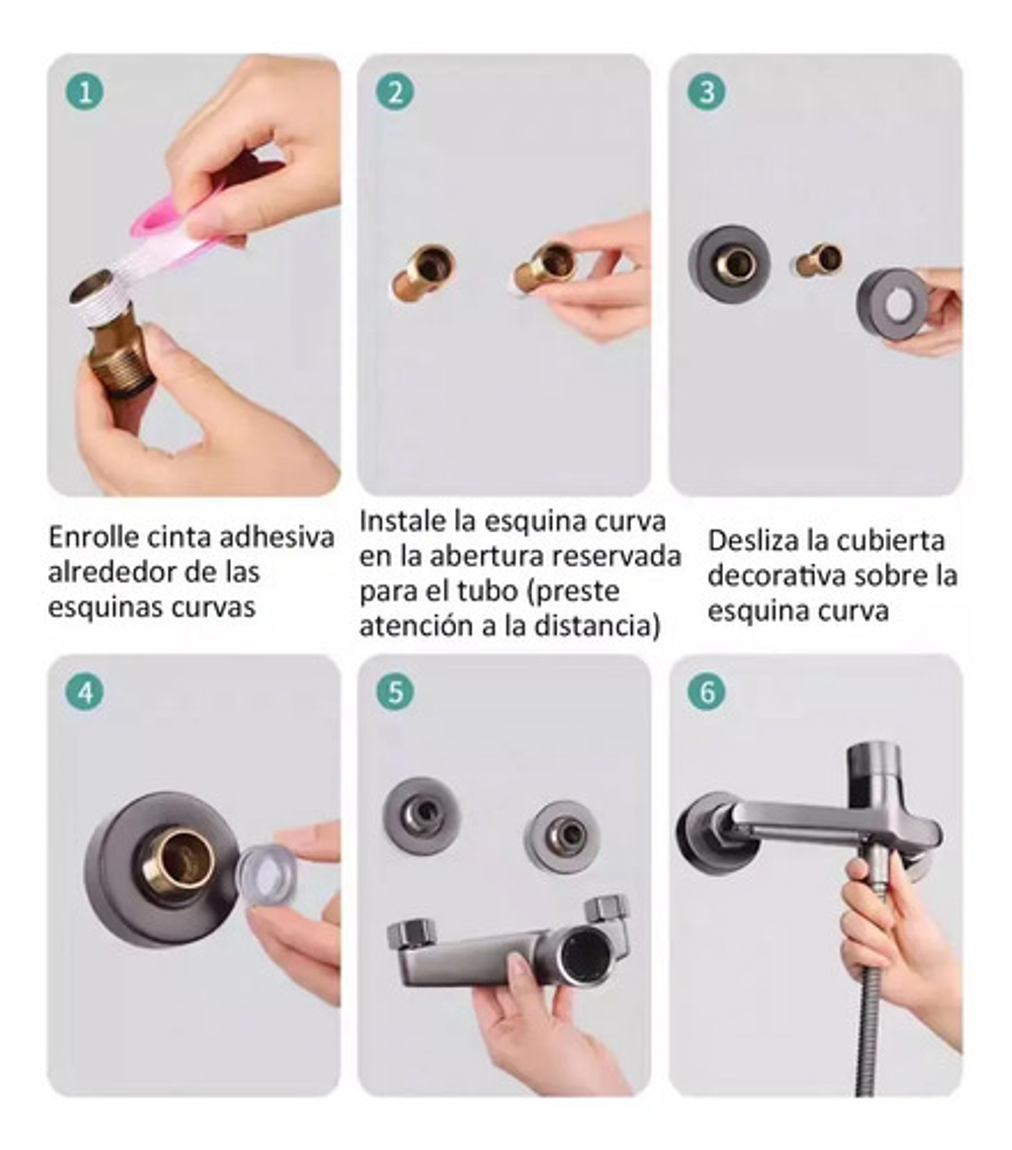 Monomando Llave Grifo Para Tina Ducha  7