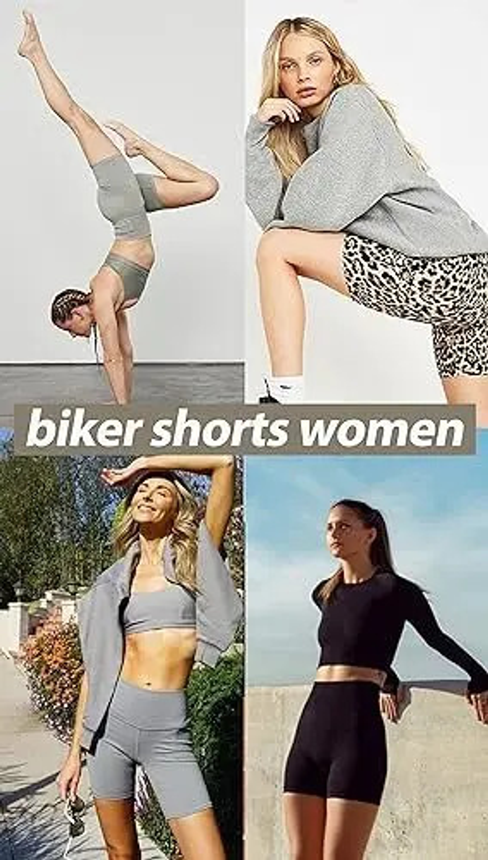 3x Short Deportivo Mujer Con Bambú Colores Surtidos Leopardo 6