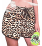 3x Short Deportivo Mujer Con Bambú Colores Surtidos Leopardo - Miniatura 7