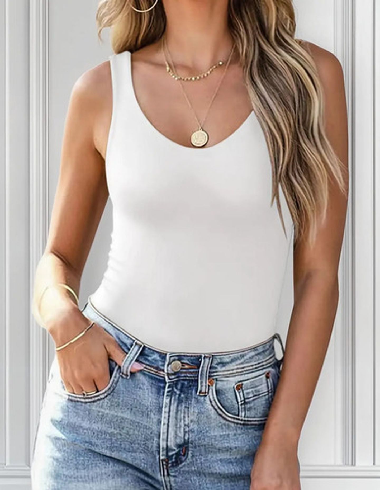 Pack 3 Camiseta Polera Reductora Sin Mangas Mujer 14