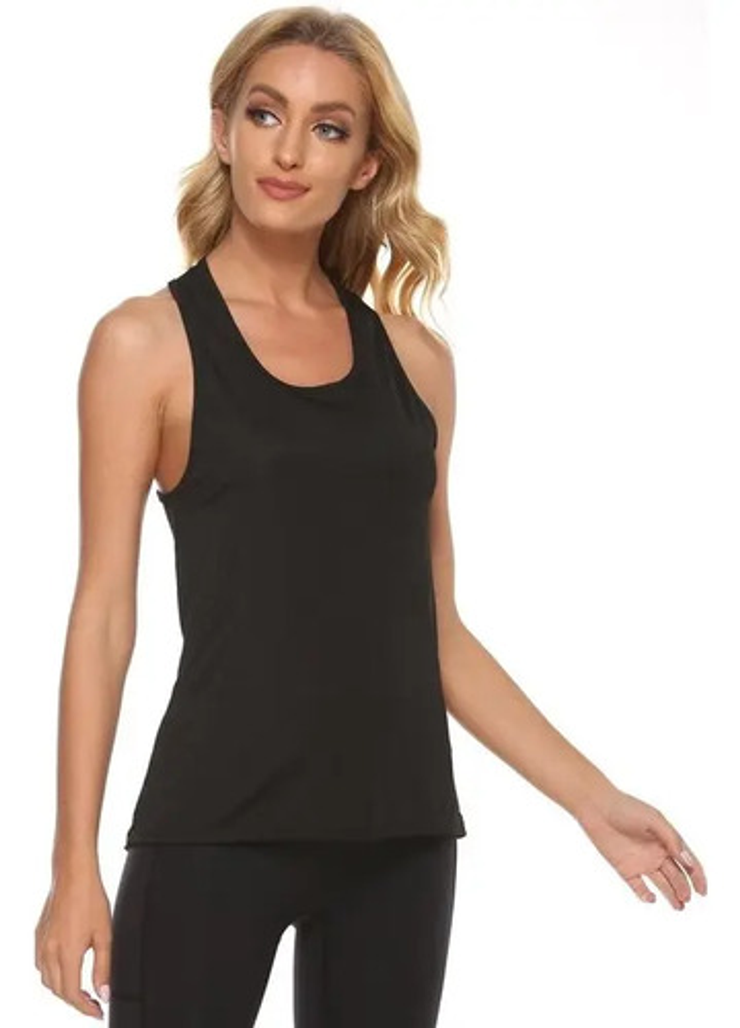 3 Camisetas Mujer Sin Manga Fibra Bambú . Musculosa Mujer 32