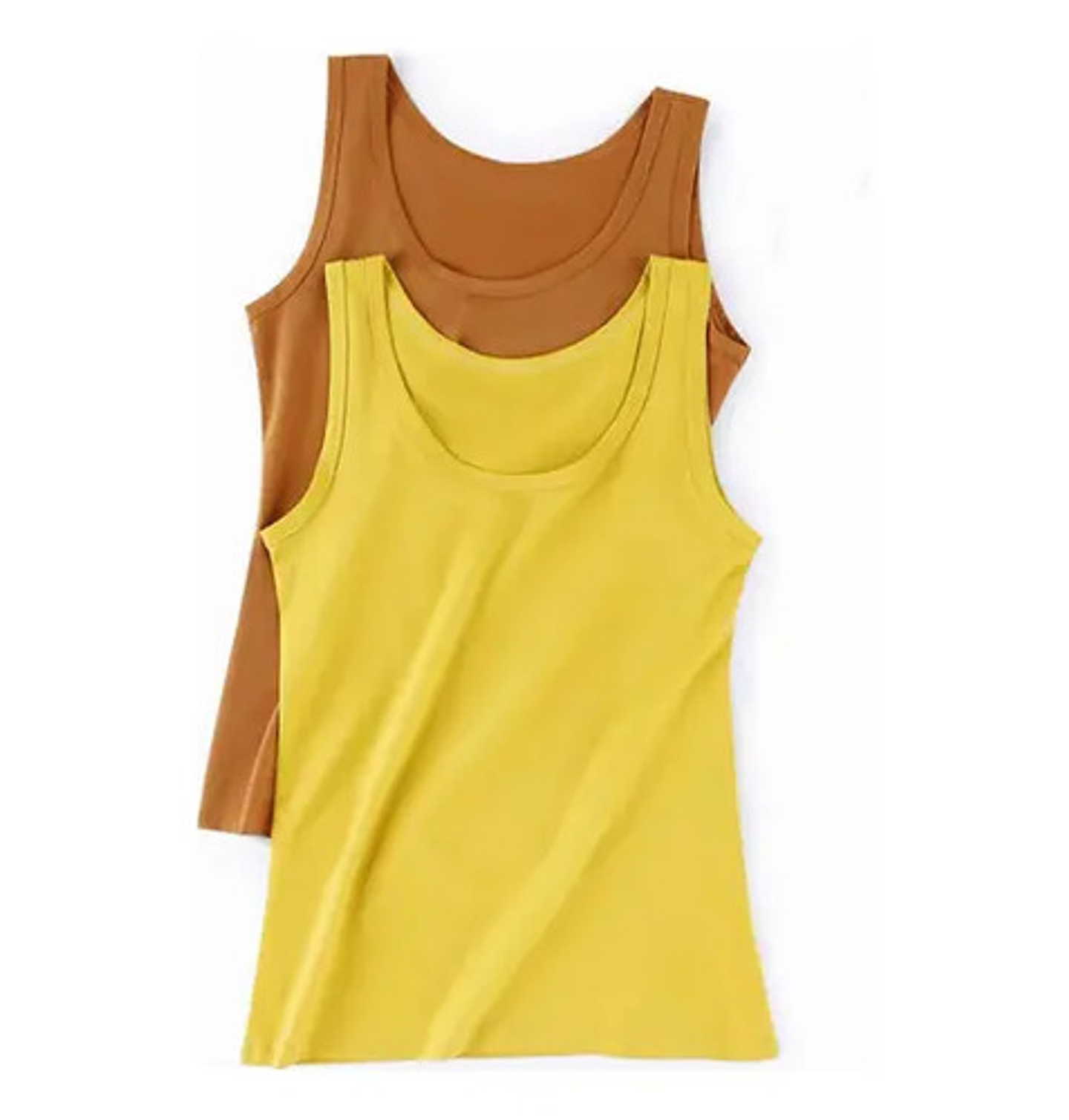 Camisetas Mujer Sin Manga Bambú Sudadera Musculosa Ajustada 22