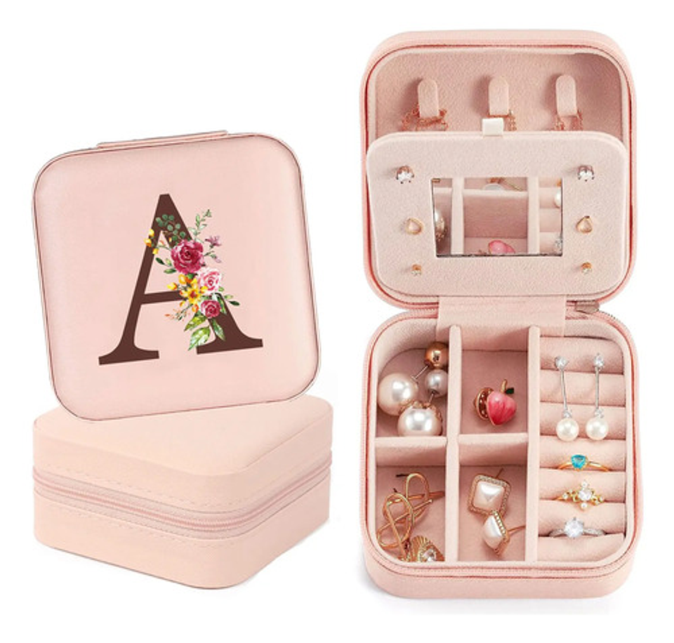 Joyero Para Collar & Anillos Caja De Almacenamiento De Joyas 1