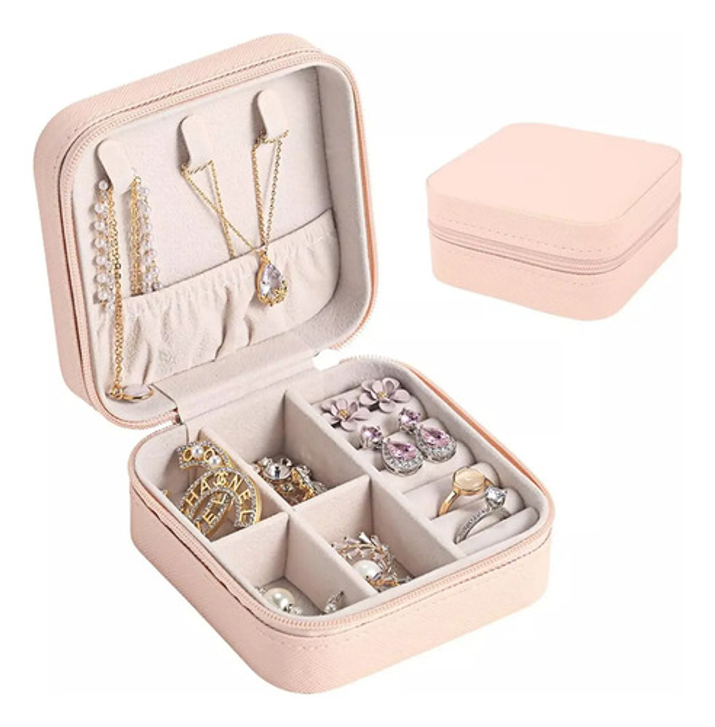 Joyero Para Collar & Anillos Caja De Almacenamiento De Joyas 11