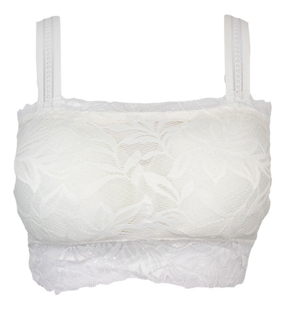 3x Sostén Sujetador Bralette Top De Encaje Lencería Floral 6