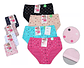 Pack 4 Calzones Algodón Mujer Tiro Alto Vario Modelo - Miniatura 3