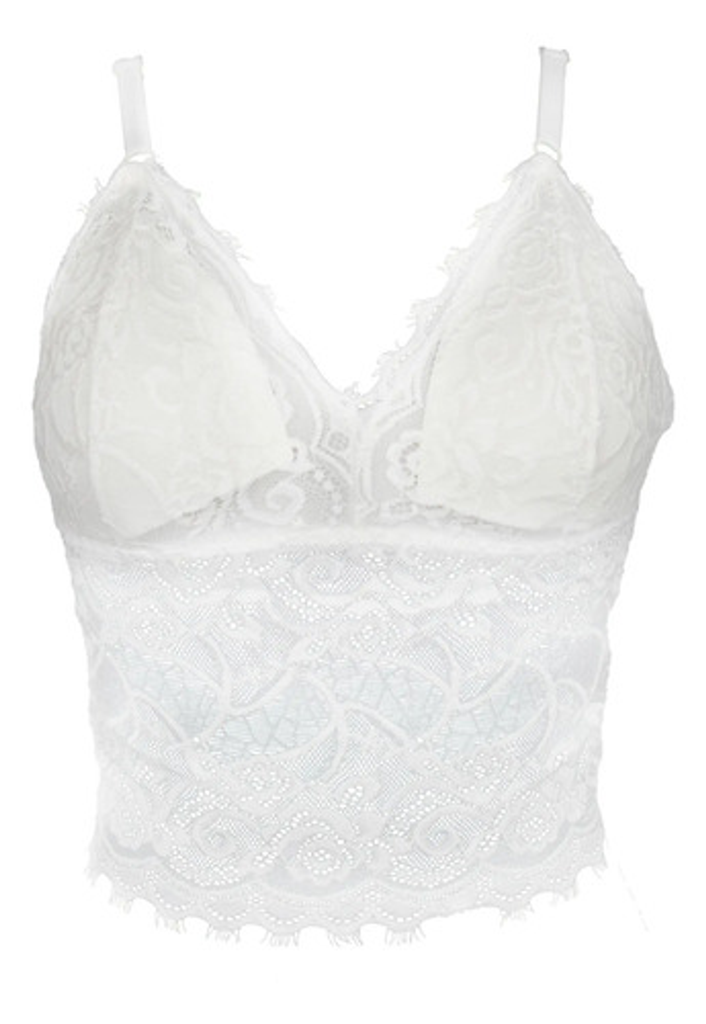 Pack3 Sostén Sujetador Bralette Top Lencería Encaje Largar 4