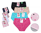 Pack6 Calzones Algodón Mujer Tiro Alto Señora Colores - Miniatura 5
