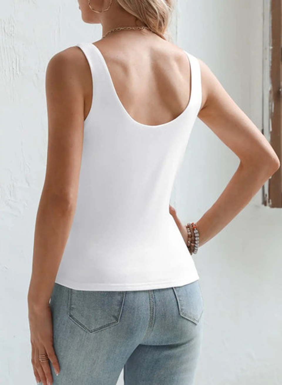 Pack 6 Camiseta Sin Mangas De Fibra Bambú Reductora Mujer 3