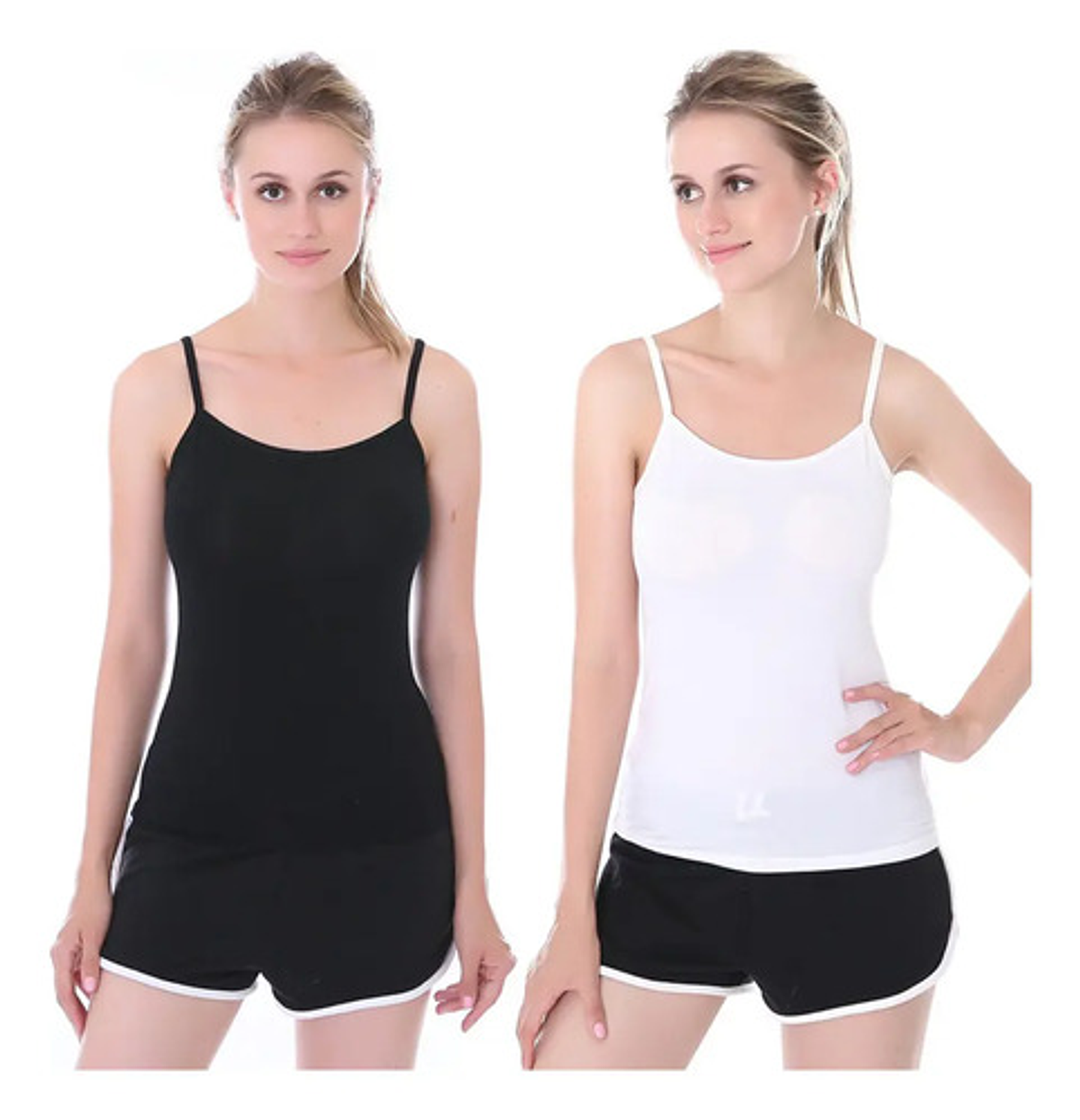 Poleras Pabilo Basica Mujer Bambu Camiseta Verano 2023 15