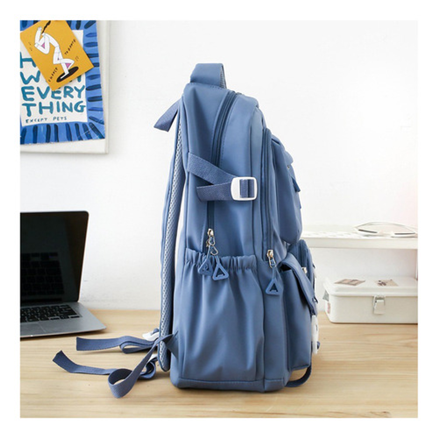 Mochila Bolso Escolar Juvenil Imprmeable Gran Capacidad 17