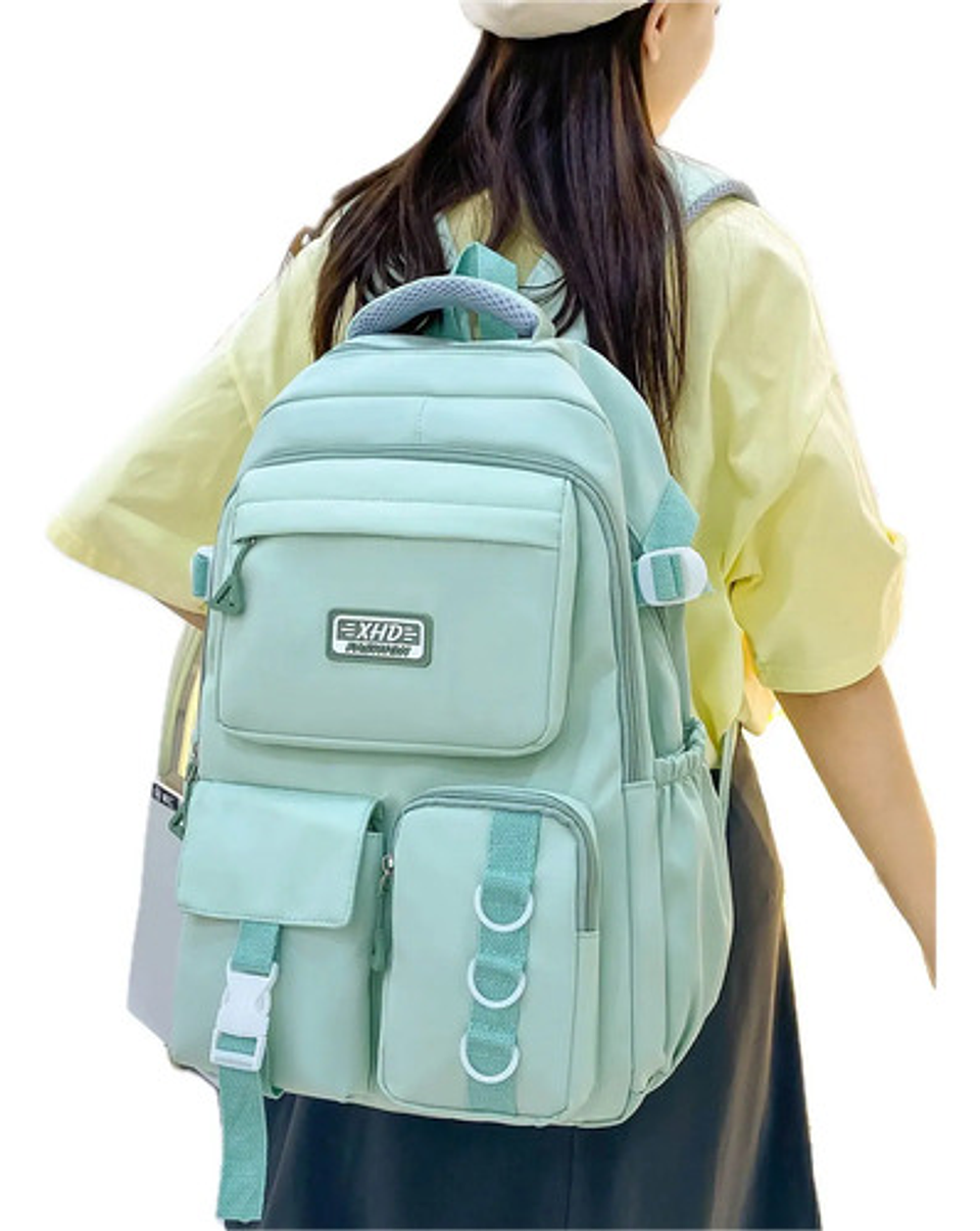 Mochila Bolso Escolar Juvenil Imprmeable Gran Capacidad 31