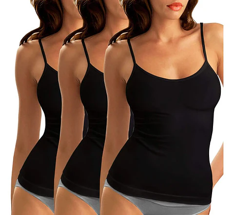 Pack 6 Camiseta Pabilos Fibra Bambú Mujer Elasticada