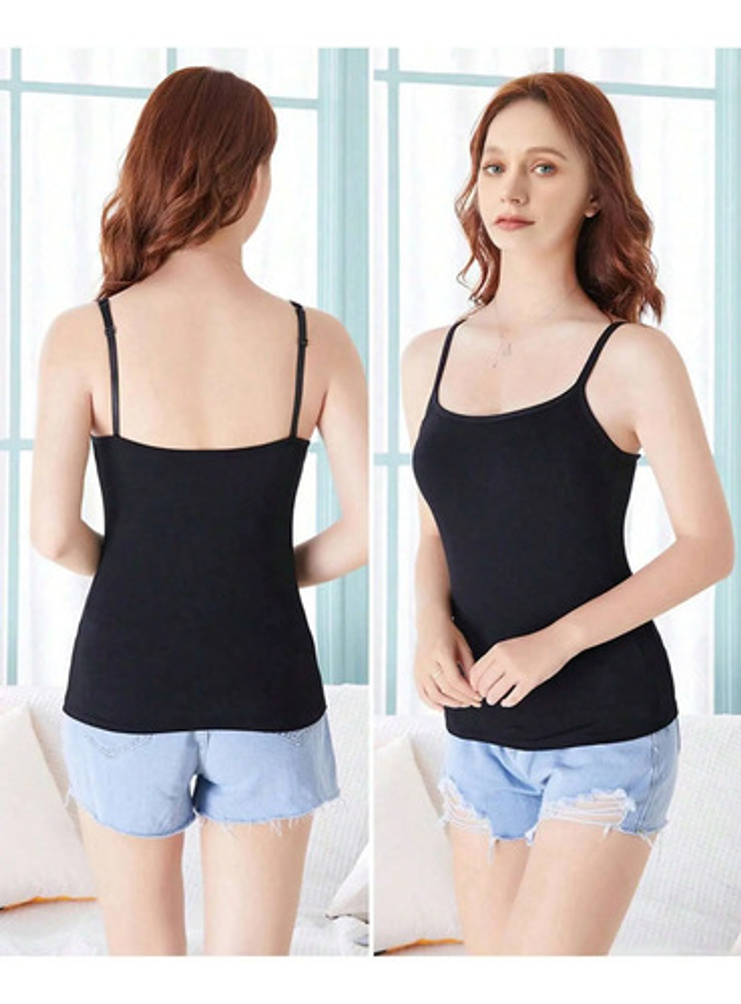 Pack 6 Camiseta Pabilos Fibra Bambú Mujer Elasticada 3