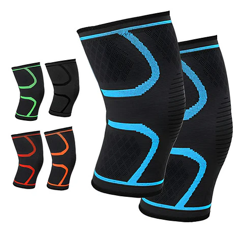 Pack 2 Rodillera Deportiva Elástica Compresora Lesión Venda