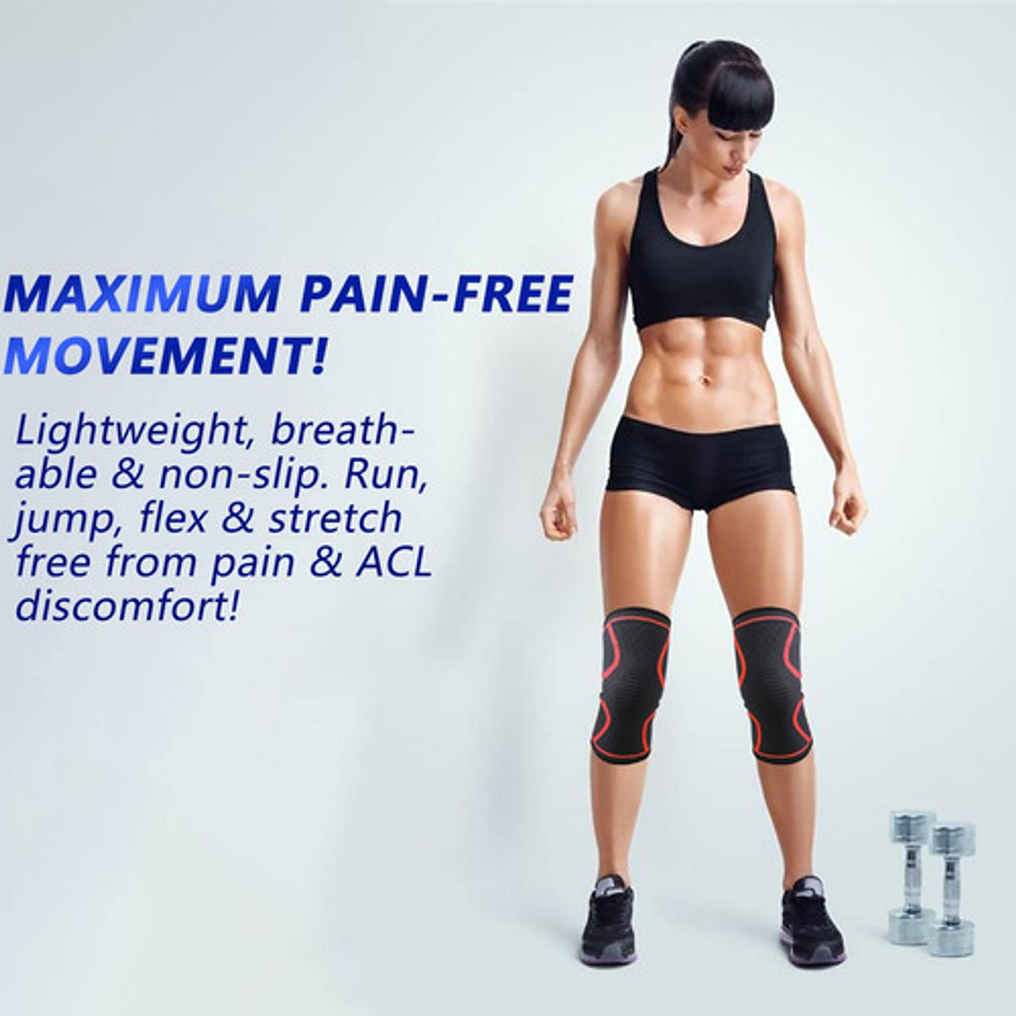 Pack 2 Rodillera Deportiva Elástica Compresora Lesión Venda 21