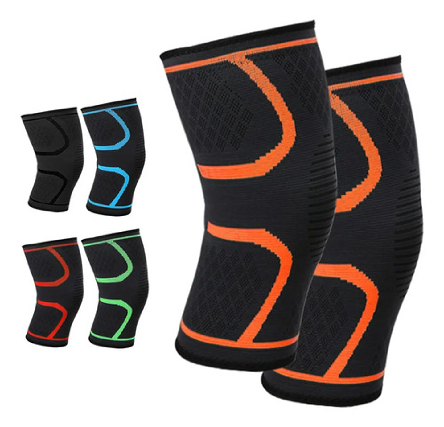 Pack 2 Rodillera Deportiva Elástica Compresora Lesión Venda 22