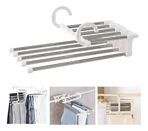 Percheros Colgador Mágico De Ropa Multicapa Plegable 2pack